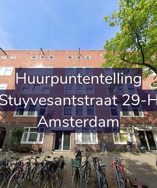 Foto gevel Huurpuntentelling voor Stuyvesantstraat 29-H, Amsterdam
