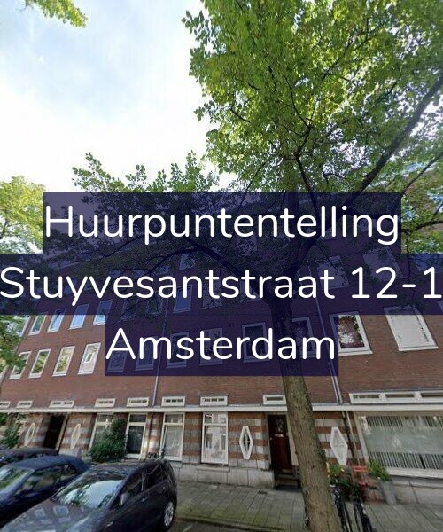 Foto gevel Huurpuntentelling voor Stuyvesantstraat 12-1, Amsterdam