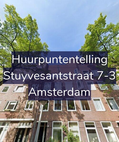 Foto gevel Huurpuntentelling voor Stuyvesantstraat 7-3, Amsterdam