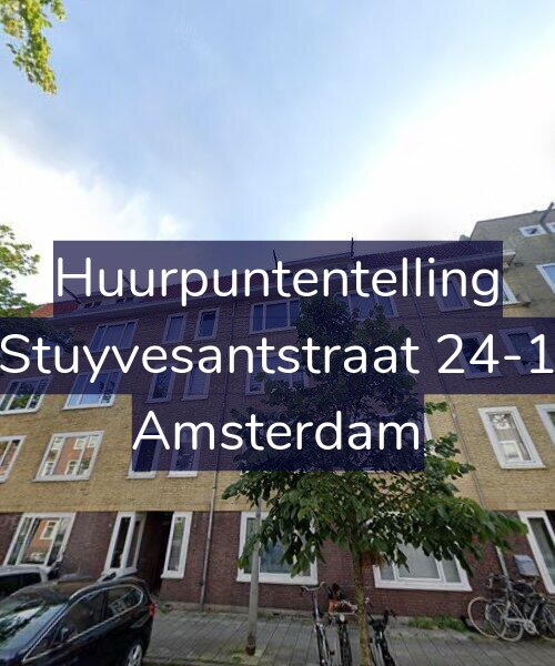Foto gevel Huurpuntentelling voor Stuyvesantstraat 24-1, Amsterdam