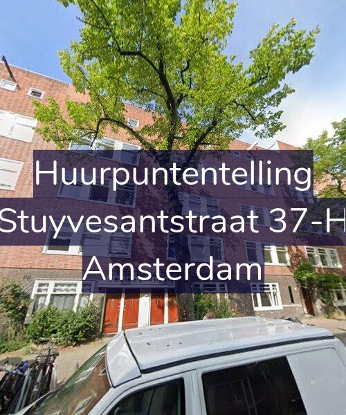 Foto gevel Huurpuntentelling voor Stuyvesantstraat 37-H, Amsterdam