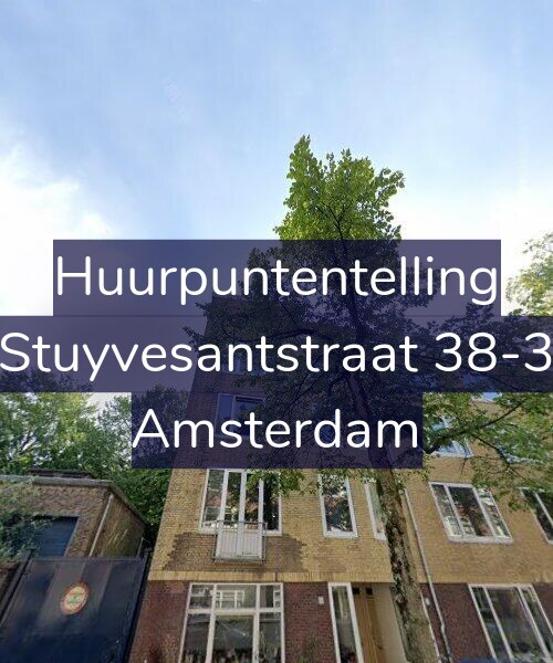 Foto gevel Huurpuntentelling voor Stuyvesantstraat 38-3, Amsterdam