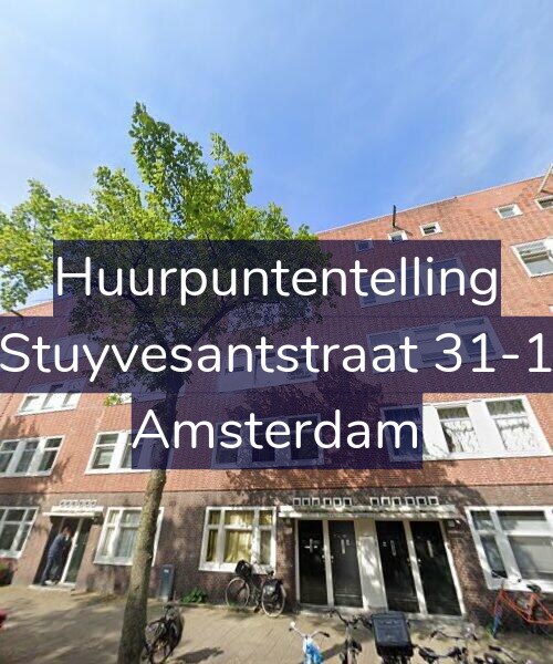 Foto gevel Huurpuntentelling voor Stuyvesantstraat 31-1, Amsterdam