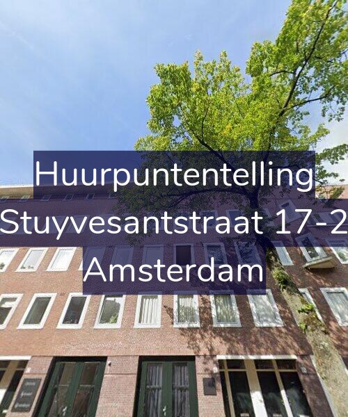 Foto gevel Huurpuntentelling voor Stuyvesantstraat 17-2, Amsterdam
