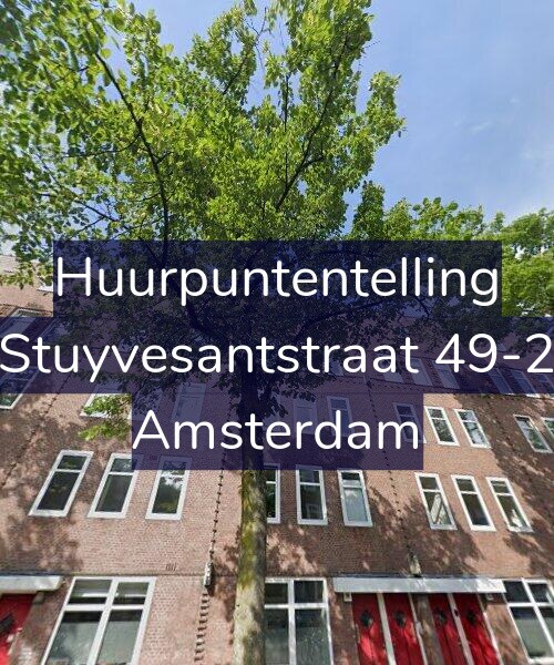Foto gevel Huurpuntentelling voor Stuyvesantstraat 49-2, Amsterdam