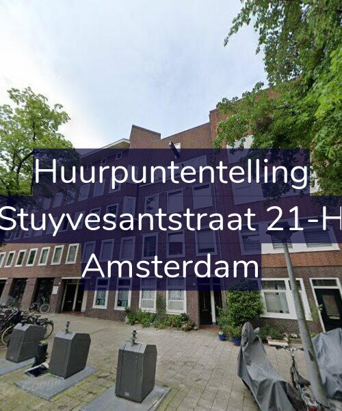 Foto gevel Huurpuntentelling voor Stuyvesantstraat 21-H, Amsterdam