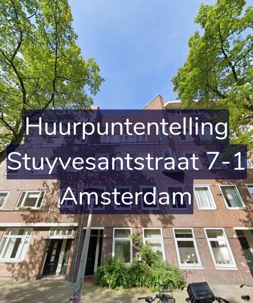 Foto gevel Huurpuntentelling voor Stuyvesantstraat 7-1, Amsterdam
