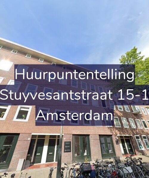 Foto gevel Huurpuntentelling voor Stuyvesantstraat 15-1, Amsterdam