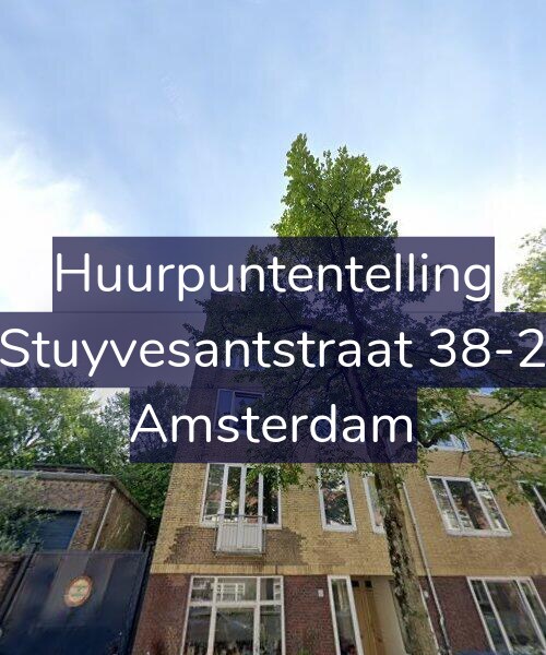 Foto gevel Huurpuntentelling voor Stuyvesantstraat 38-2, Amsterdam