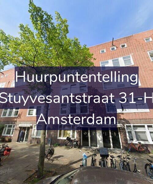 Foto gevel Huurpuntentelling voor Stuyvesantstraat 31-H, Amsterdam