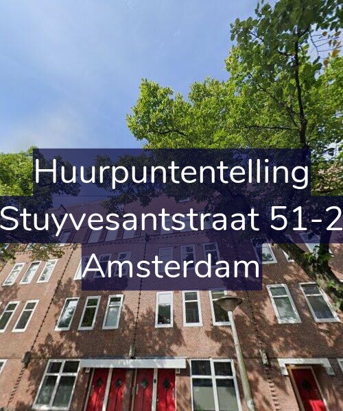 Foto gevel Huurpuntentelling voor Stuyvesantstraat 51-2, Amsterdam