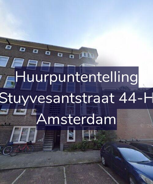 Foto gevel Huurpuntentelling voor Stuyvesantstraat 44-H, Amsterdam