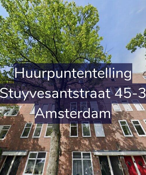 Foto gevel Huurpuntentelling voor Stuyvesantstraat 45-3, Amsterdam