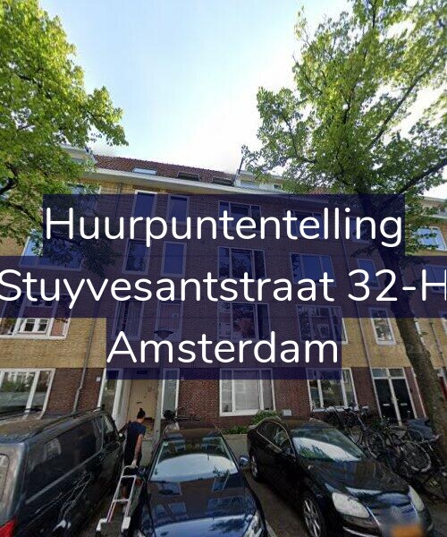 Foto gevel Huurpuntentelling voor Stuyvesantstraat 32-H, Amsterdam