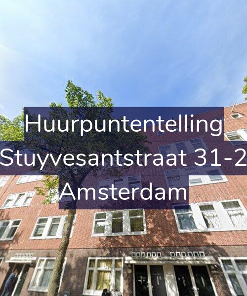 Foto gevel Huurpuntentelling voor Stuyvesantstraat 31-2, Amsterdam