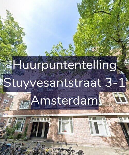 Foto gevel Huurpuntentelling voor Stuyvesantstraat 3-1, Amsterdam