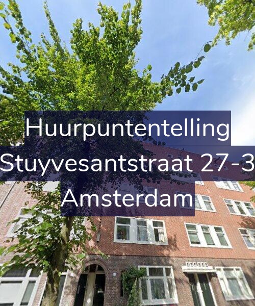 Foto gevel Huurpuntentelling voor Stuyvesantstraat 27-3, Amsterdam