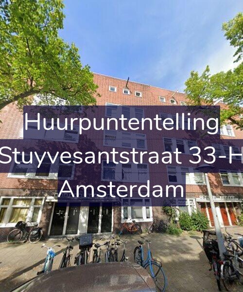 Foto gevel Huurpuntentelling voor Stuyvesantstraat 33-H, Amsterdam