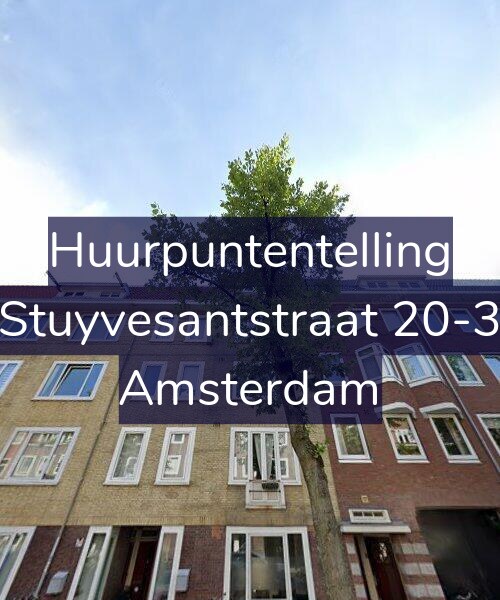 Foto gevel Huurpuntentelling voor Stuyvesantstraat 20-3, Amsterdam