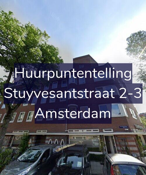 Foto gevel Huurpuntentelling voor Stuyvesantstraat 2-3, Amsterdam