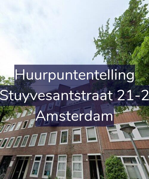 Foto gevel Huurpuntentelling voor Stuyvesantstraat 21-2, Amsterdam