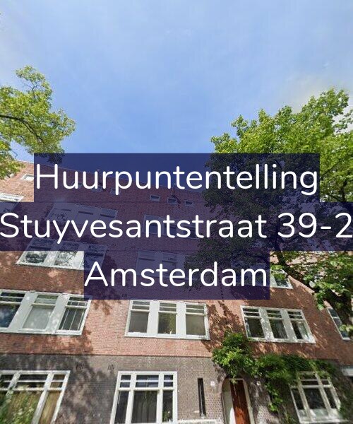 Foto gevel Huurpuntentelling voor Stuyvesantstraat 39-2, Amsterdam