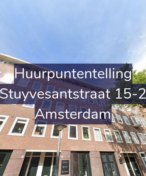 Foto gevel Huurpuntentelling voor Stuyvesantstraat 15-2, Amsterdam