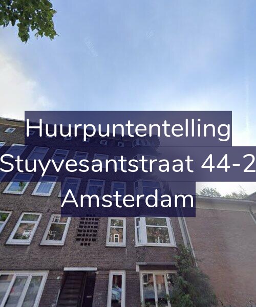 Foto gevel Huurpuntentelling voor Stuyvesantstraat 44-2, Amsterdam