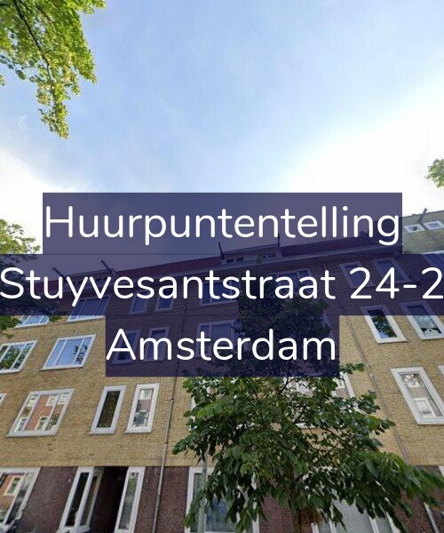 Foto gevel Huurpuntentelling voor Stuyvesantstraat 24-2, Amsterdam