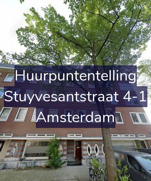 Foto gevel Huurpuntentelling voor Stuyvesantstraat 4-1, Amsterdam