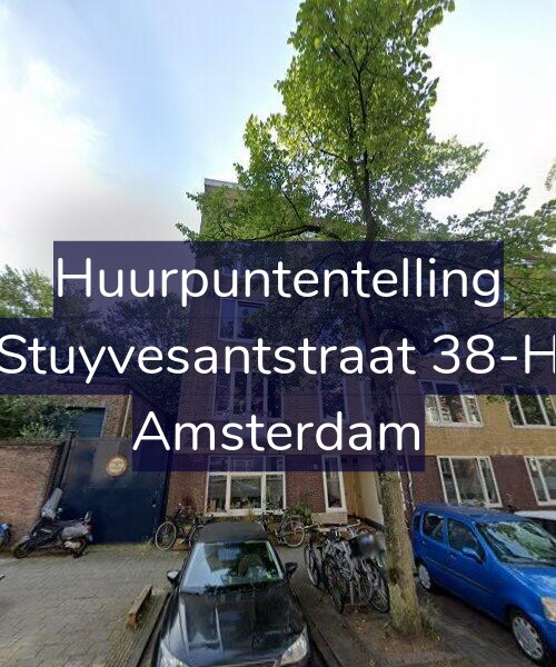 Foto gevel Huurpuntentelling voor Stuyvesantstraat 38-H, Amsterdam