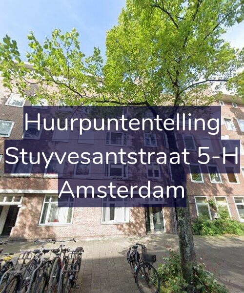 Foto gevel Huurpuntentelling voor Stuyvesantstraat 5-H, Amsterdam