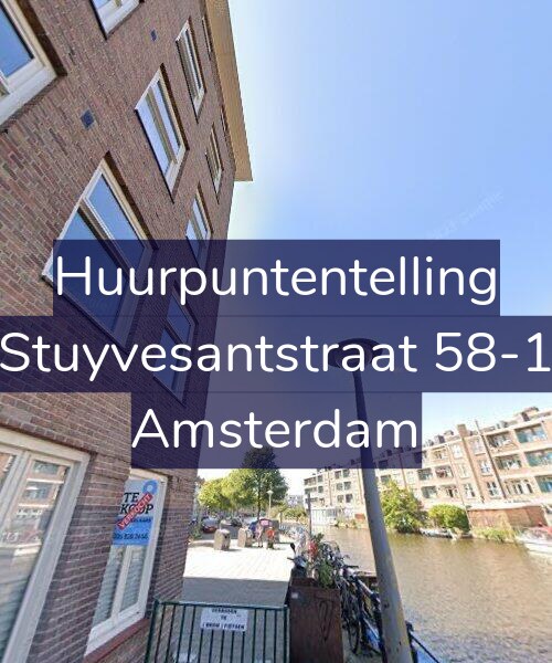 Foto gevel Huurpuntentelling voor Stuyvesantstraat 58-1, Amsterdam