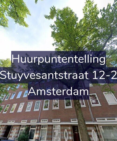 Foto gevel Huurpuntentelling voor Stuyvesantstraat 12-2, Amsterdam