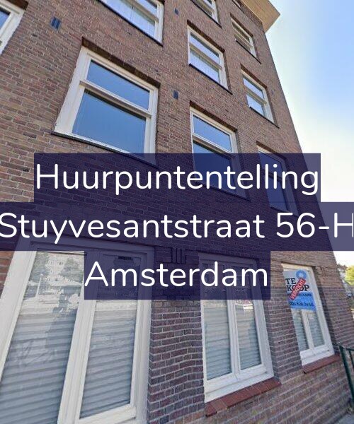 Foto gevel Huurpuntentelling voor Stuyvesantstraat 56-H, Amsterdam