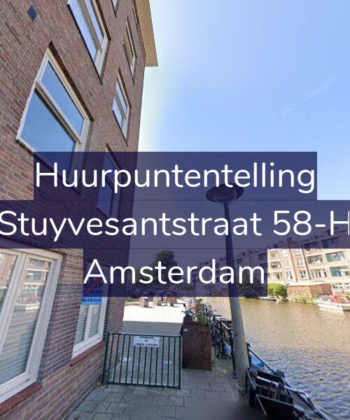 Foto gevel Huurpuntentelling voor Stuyvesantstraat 58-H, Amsterdam