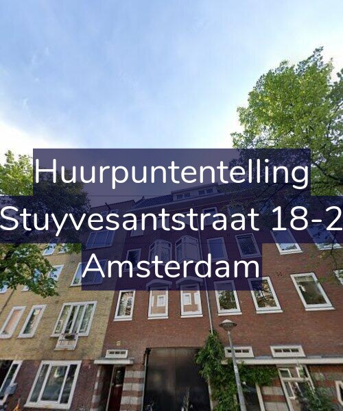 Foto gevel Huurpuntentelling voor Stuyvesantstraat 18-2, Amsterdam