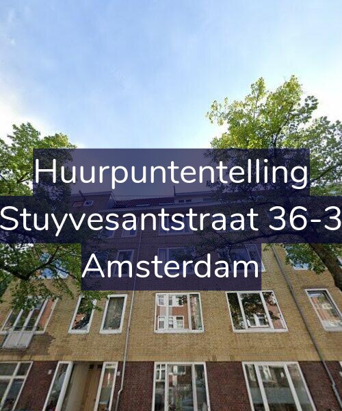 Foto gevel Huurpuntentelling voor Stuyvesantstraat 36-3, Amsterdam