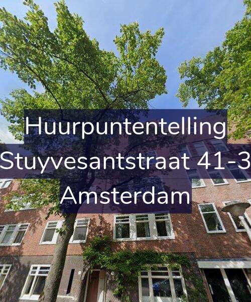 Foto gevel Huurpuntentelling voor Stuyvesantstraat 41-3, Amsterdam