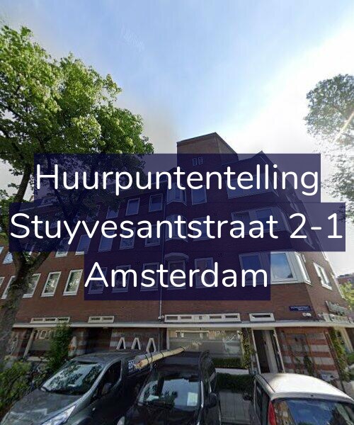 Foto gevel Huurpuntentelling voor Stuyvesantstraat 2-1, Amsterdam