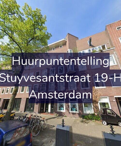 Foto gevel Huurpuntentelling voor Stuyvesantstraat 19-H, Amsterdam