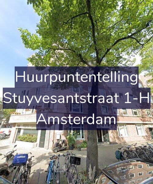 Foto gevel Huurpuntentelling voor Stuyvesantstraat 1-H, Amsterdam