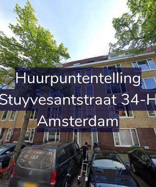 Foto gevel Huurpuntentelling voor Stuyvesantstraat 34-H, Amsterdam