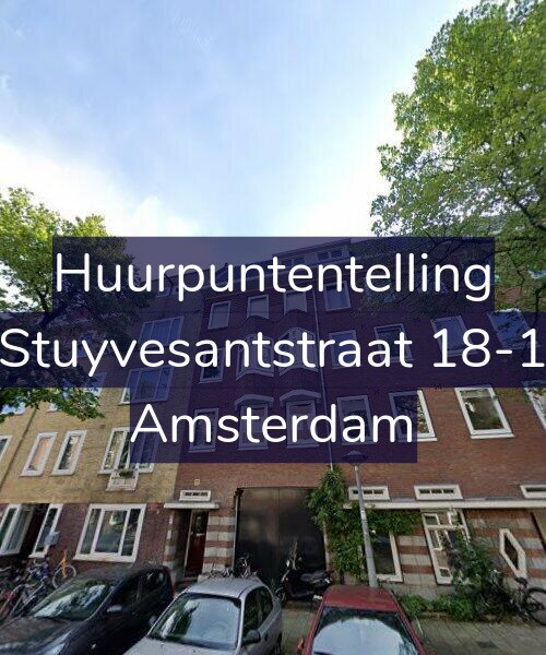 Foto gevel Huurpuntentelling voor Stuyvesantstraat 18-1, Amsterdam
