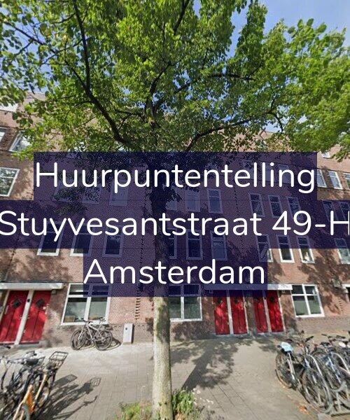 Foto gevel Huurpuntentelling voor Stuyvesantstraat 49-H, Amsterdam