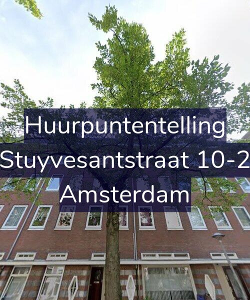 Foto gevel Huurpuntentelling voor Stuyvesantstraat 10-2, Amsterdam