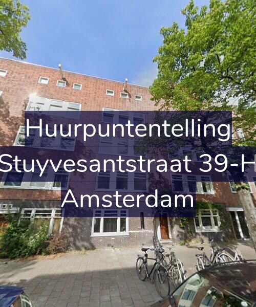 Foto gevel Huurpuntentelling voor Stuyvesantstraat 39-H, Amsterdam
