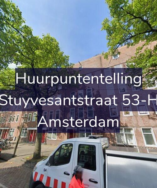 Foto gevel Huurpuntentelling voor Stuyvesantstraat 53-H, Amsterdam