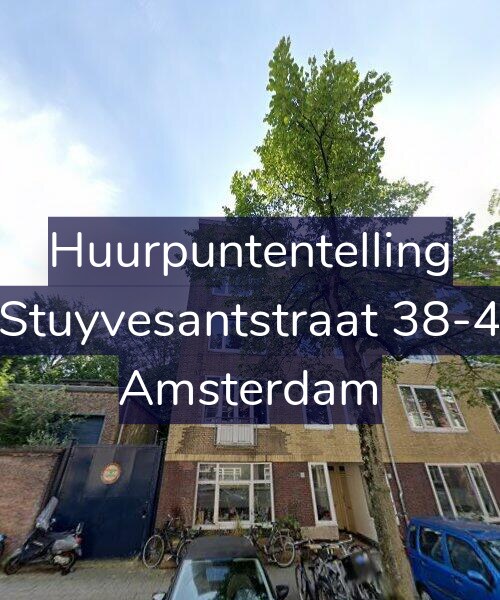 Foto gevel Huurpuntentelling voor Stuyvesantstraat 38-4, Amsterdam