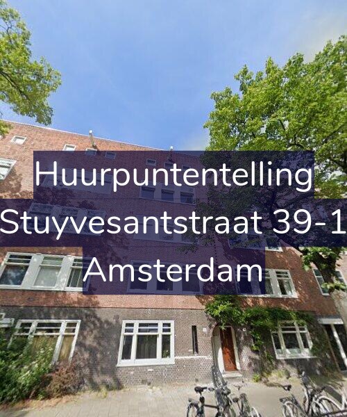 Foto gevel Huurpuntentelling voor Stuyvesantstraat 39-1, Amsterdam
